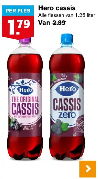 Hoogvliet Hero cassis aanbieding