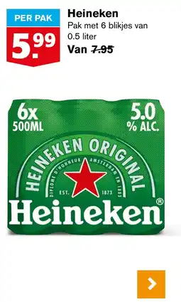 Hoogvliet Heineken aanbieding