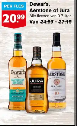 Hoogvliet Dewar's, Aerstone of Jura aanbieding