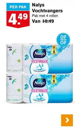 Hoogvliet Nalys Vochtvangers aanbieding