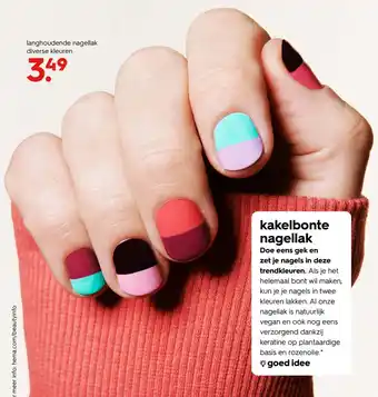 HEMA langhoudende nagellak aanbieding