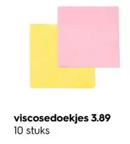 HEMA viscosedoekjes aanbieding