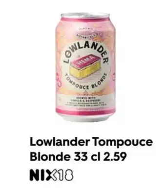 HEMA Lowlander Tompouce Blonde aanbieding