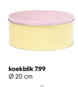 HEMA koekblik aanbieding