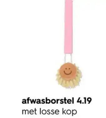 HEMA afwasborstel aanbieding