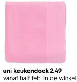 HEMA uni keukendoek aanbieding