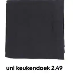 HEMA uni keukendoek aanbieding