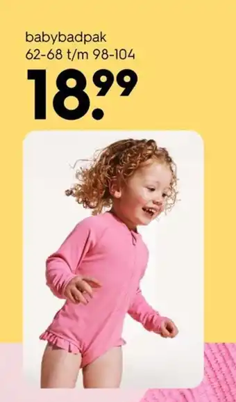 HEMA babybadpak aanbieding