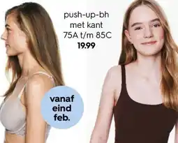 HEMA push up bh met kant 75A t/m 85C aanbieding