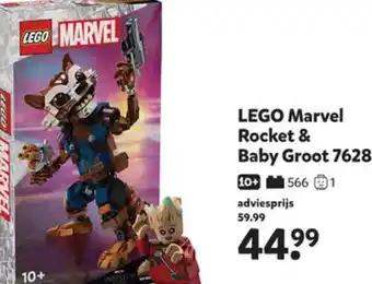 Intertoys LEGO Marvel Rocket & Baby Groot 76282 aanbieding