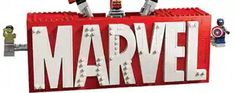 Intertoys LEGO Marvel: MARVEL logo en minifiguren 76313 aanbieding