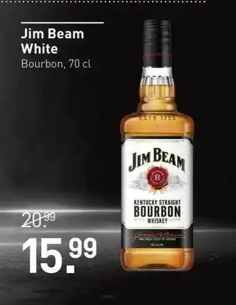 Gall & Gall Jim Beam White Bourbon, 70 Cl aanbieding