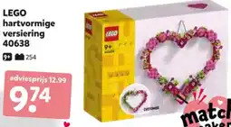 Intertoys LEGO hartvormige versiering 40638 aanbieding