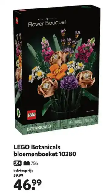 Intertoys LEGO Botanicals bloemenboeket 10280 aanbieding