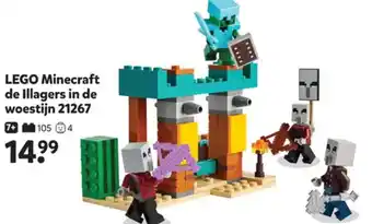 Intertoys LEGO Minecraft de Illagers in de woestijn 21267 aanbieding