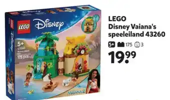 Intertoys LEGO Disney Vaiana's speeleiland 43260 aanbieding