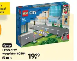 Intertoys LEGO CITY wegplaten 60304 aanbieding