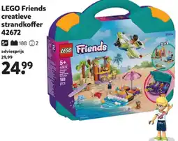 Intertoys Lego friends creatieve strandkoffer 42672 aanbieding