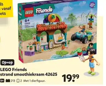 Intertoys LEGO Friends strand smoothiekraam 42625 aanbieding