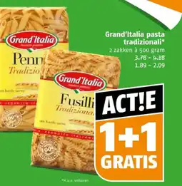 Poiesz Grand'Italia pasta tradizionali aanbieding