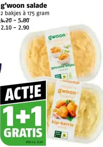 Poiesz g'woon salade aanbieding