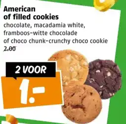 Poiesz American of filled cookies aanbieding