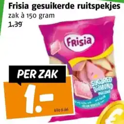 Poiesz Frisia gesuikerde ruitspekjes aanbieding