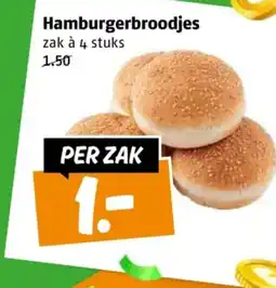 Poiesz Hamburgerbroodjes aanbieding