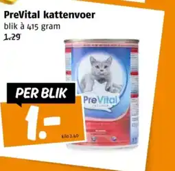 Poiesz PreVital kattenvoer aanbieding