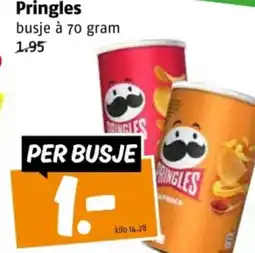 Poiesz Pringles aanbieding