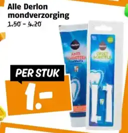 Poiesz Alle Derlon mondverzorging aanbieding