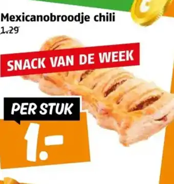 Poiesz Mexicanobroodje chili aanbieding