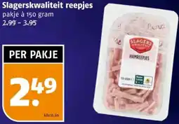 Poiesz Slagerskwaliteit reepjes aanbieding