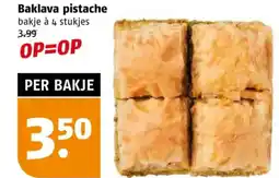 Poiesz Baklava pistache aanbieding