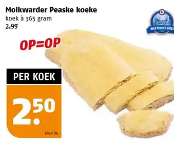 Poiesz Molkwarder Peaske koeke aanbieding