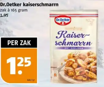 Poiesz Dr.Oetker kaiserschmarrn aanbieding