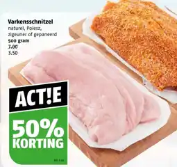 Poiesz Varkensschnitzel aanbieding