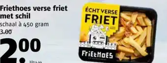 Poiesz Friethoes verse friet met schil aanbieding