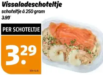 Poiesz Vissaladeschoteltje aanbieding