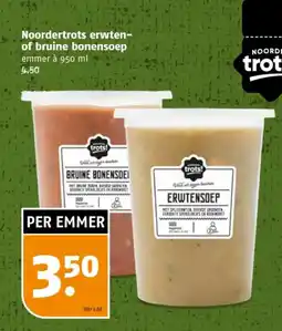 Poiesz Noordertrots erwten of bruine bonensoep aanbieding