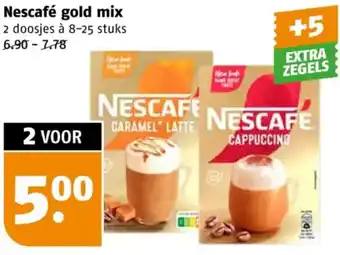 Poiesz Nescafé gold mix aanbieding