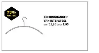 Nijhof Kledinghanger Van Intersteel 72% Korting aanbieding