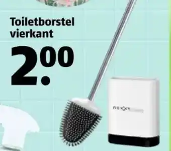 Poiesz Toiletborstel vierkant aanbieding