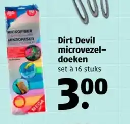 Poiesz Dirt Devil microvezel` doeken aanbieding