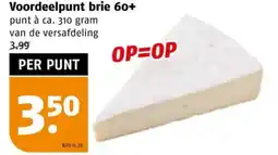 Poiesz Voordeelpunt brie 60+ aanbieding