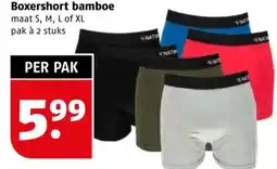 Poiesz Boxershort bamboe aanbieding