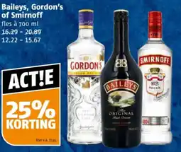 Poiesz Baileys, Gordon's of Smirnoff aanbieding