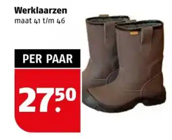 Poiesz Werklaarzen aanbieding