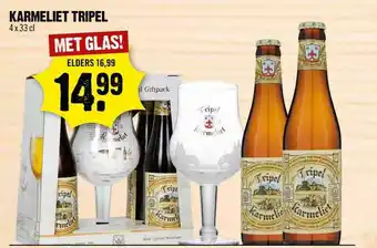 Dirck 3 Karmeliet Tripel aanbieding