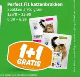 Poiesz Perfect Fit kattenbrokken aanbieding